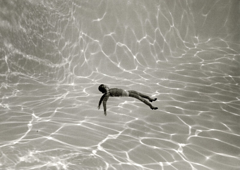 Laurie Simmons, Woman/Heels (Floating on Back), 1981