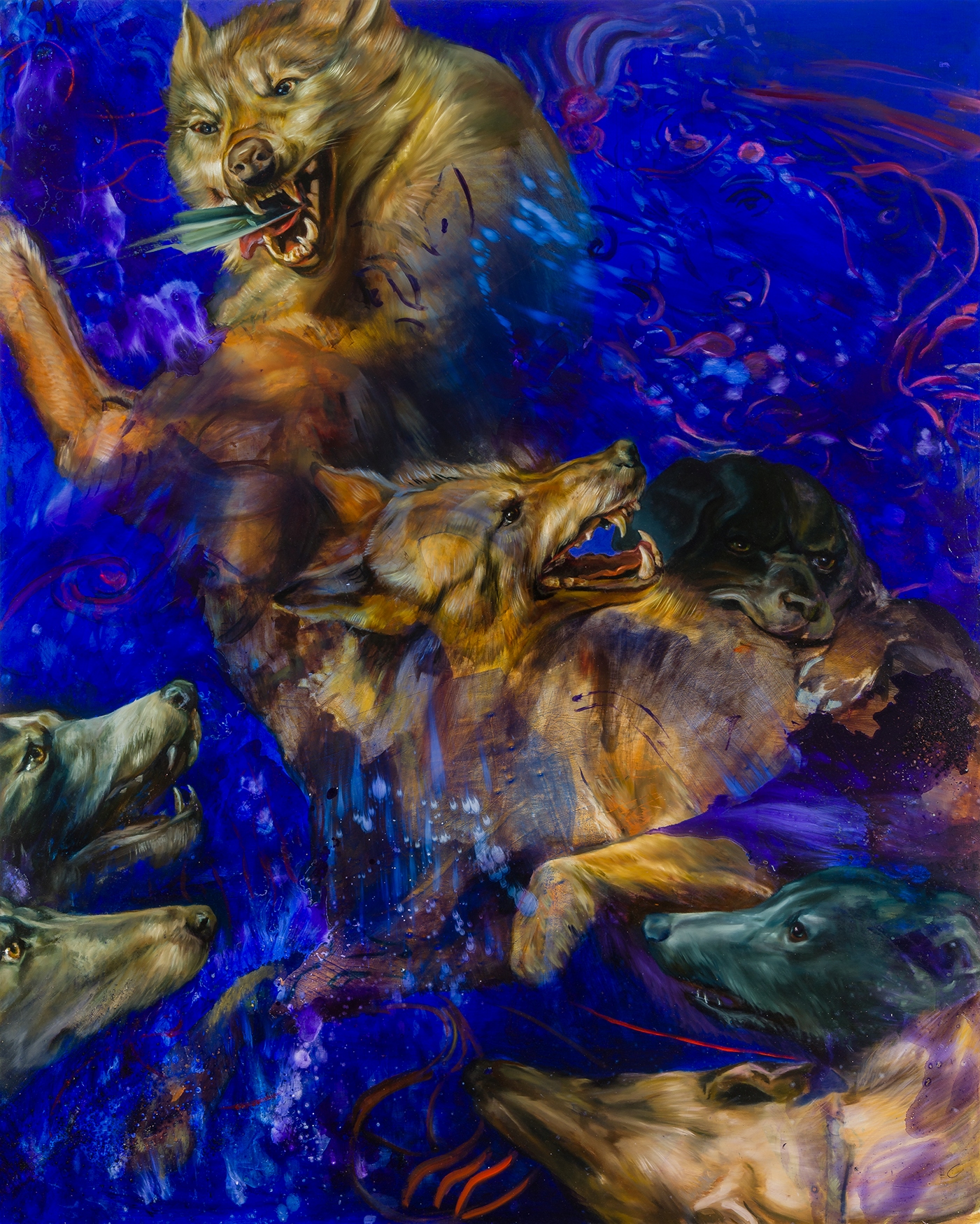 Angela Fraleigh, In the Hopeful Haunting: A Spell for Seeing in the Dark, 2025