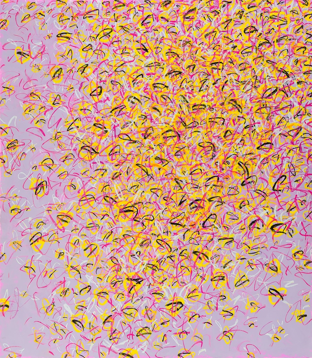 Louisa Chase, Swarm, about 2003