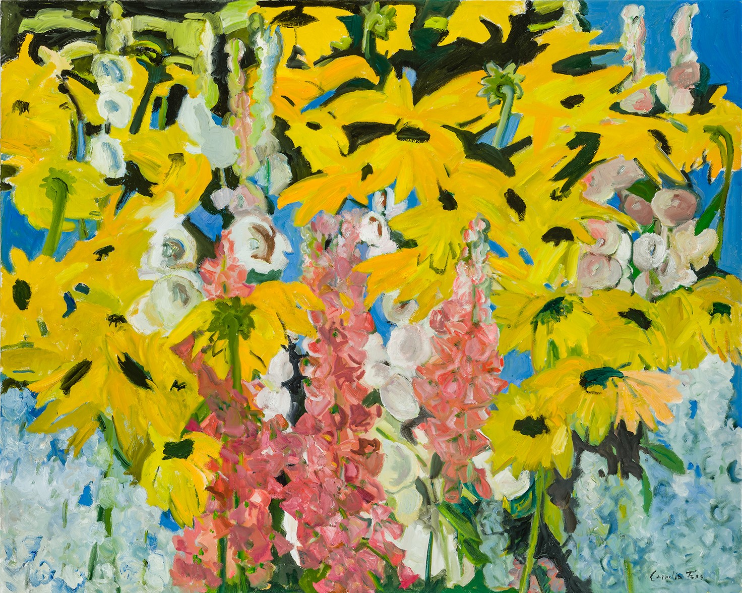 Cornelia Foss, Black-eyed Susans, 2025