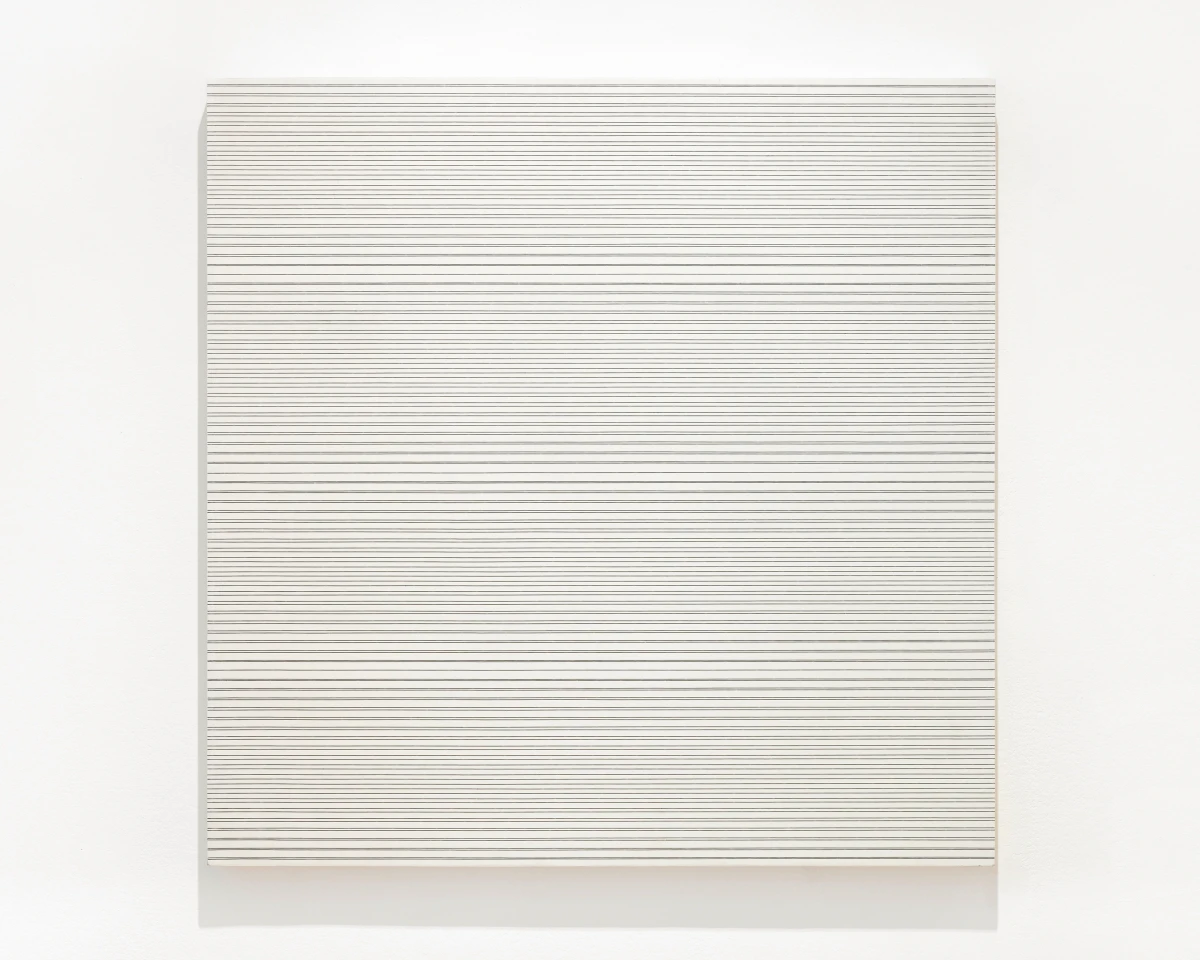 François Morellet, 2 trames inégales avec 5 interférences, 1974