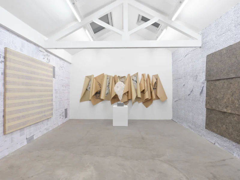 Installation shot from Collective Statement, @ NISO