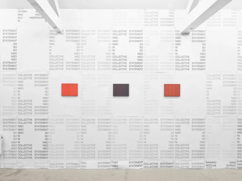 Installation shot from Collective Statement, @ NISO