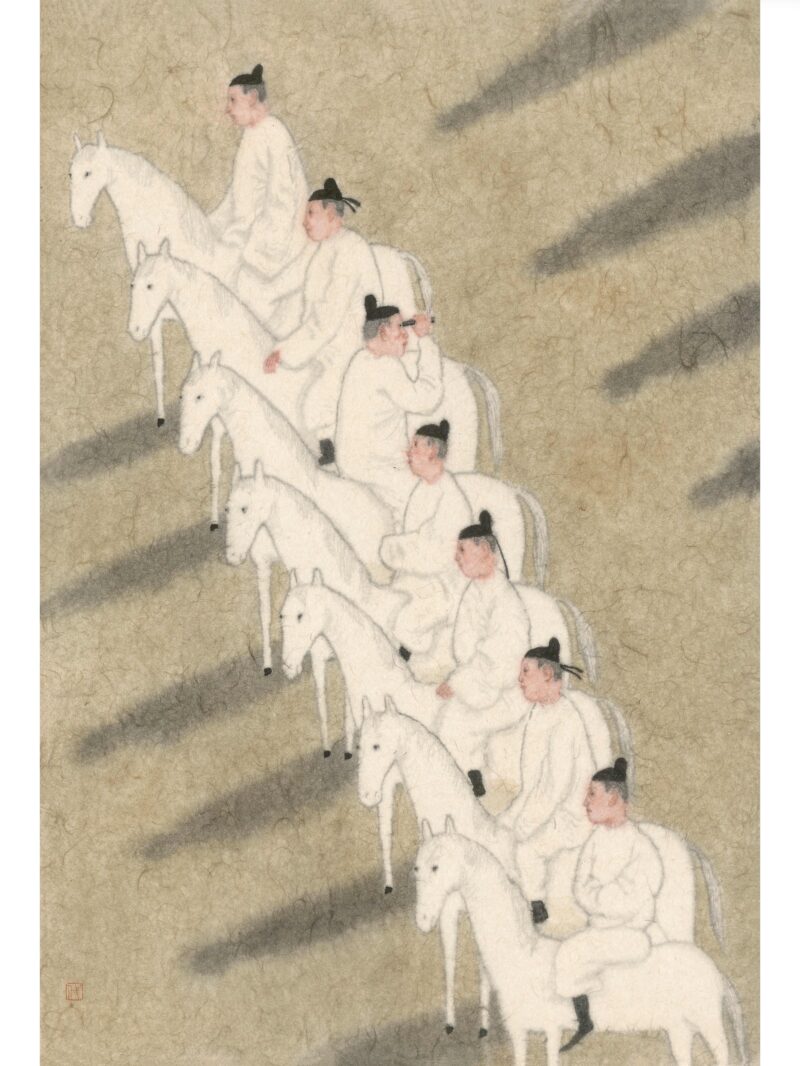 Installation shot from Pegasus - Year of the Horse Special Exhibition, @ Bluerider ART