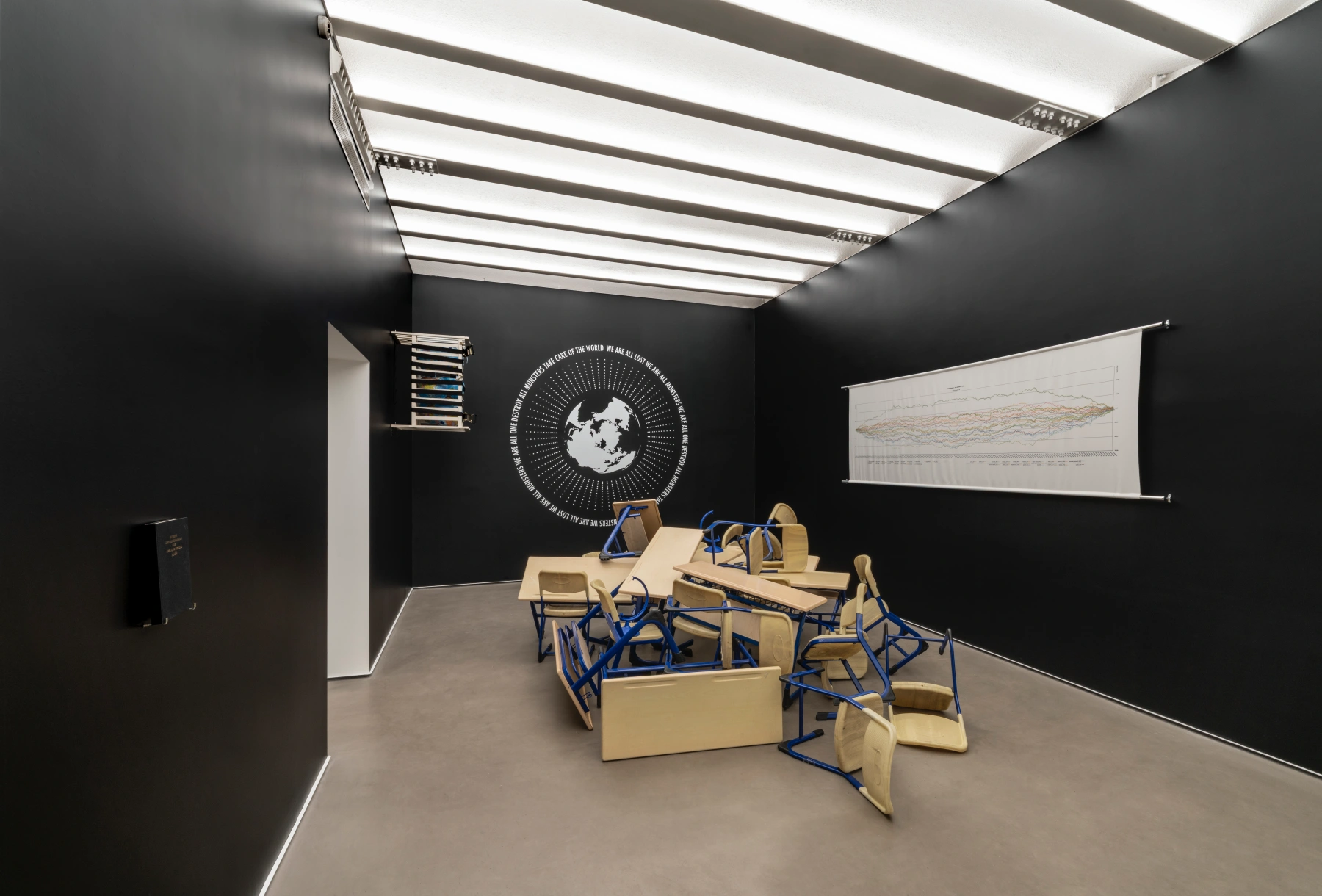 Image for Ludovic Bernhardt: Fool’s Cap Map of the World, at SANATORIUM