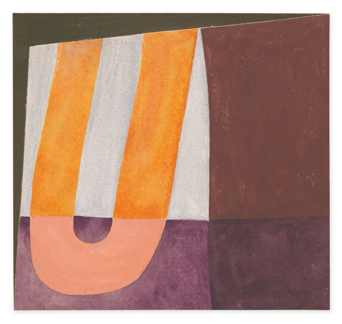 Sophie Taeuber-Arp, Composition à forme “U” (Composition with 