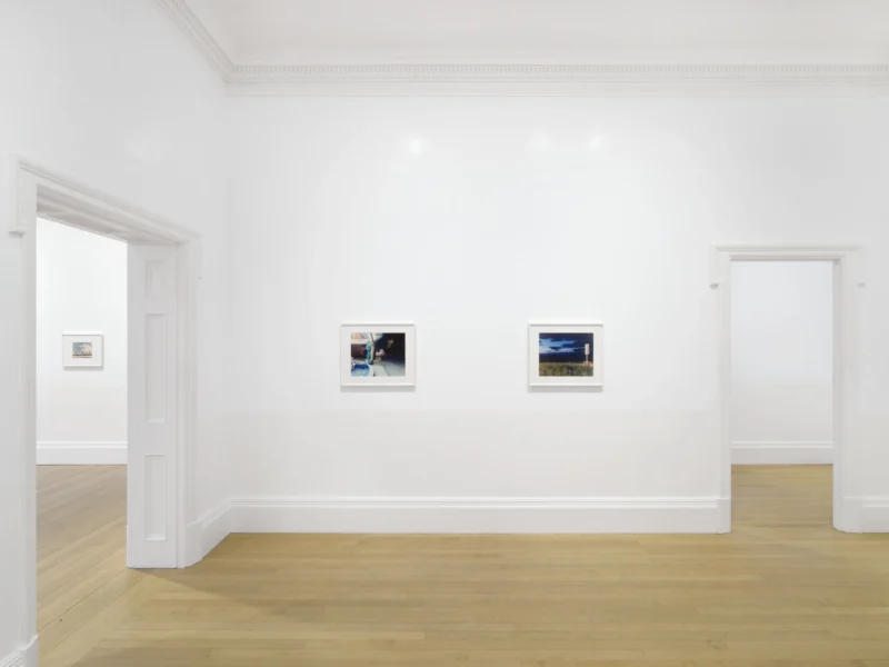 Installation shot from Luigi Ghirri: Felicità, @ Thomas Dane Gallery