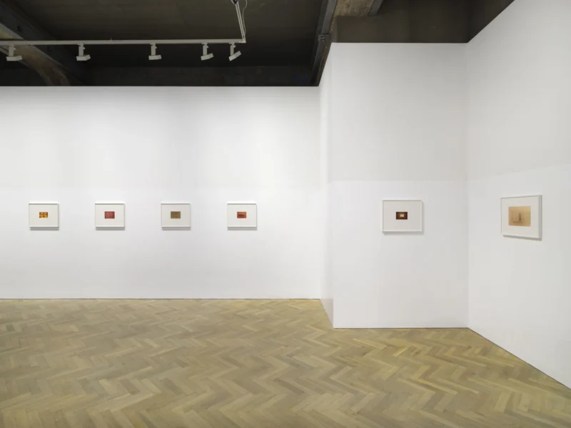 Installation shot from Luigi Ghirri: Felicità, @ Thomas Dane Gallery