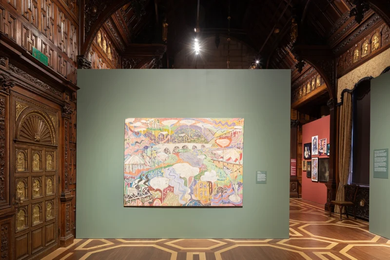 Installation shot from The Weight of Being: Vulnerability, Resilience and Mental Health in Art, @ Two Temple Place