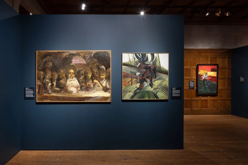 Installation shot from The Weight of Being: Vulnerability, Resilience and Mental Health in Art, @ Two Temple Place