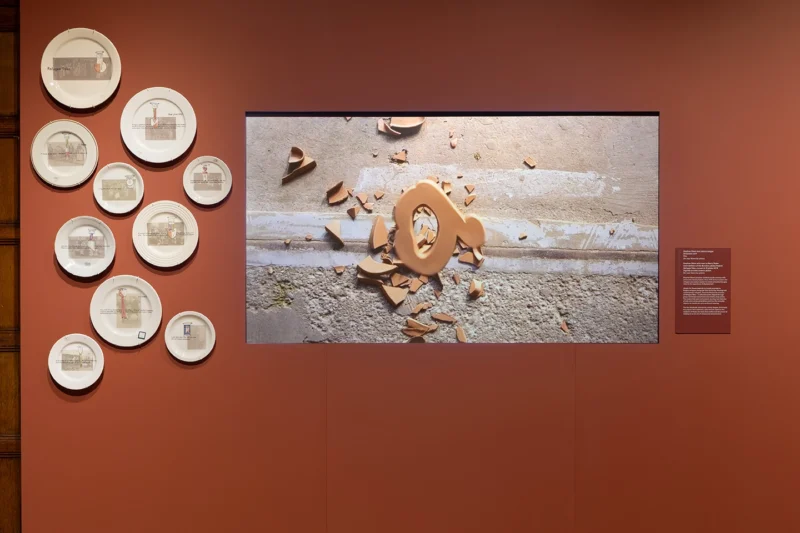 Installation shot from The Weight of Being: Vulnerability, Resilience and Mental Health in Art, @ Two Temple Place