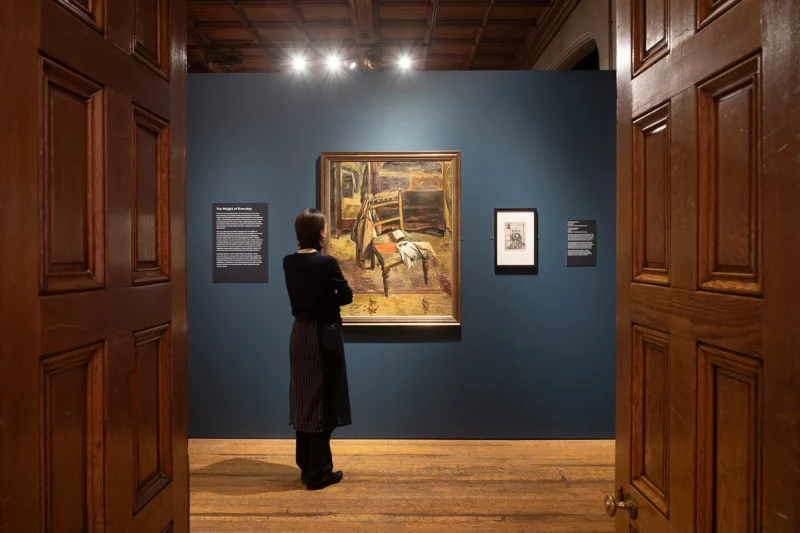 Installation shot from The Weight of Being: Vulnerability, Resilience and Mental Health in Art, @ Two Temple Place