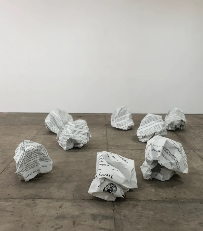 Jitish Kallat, Moon Treaty, 2025