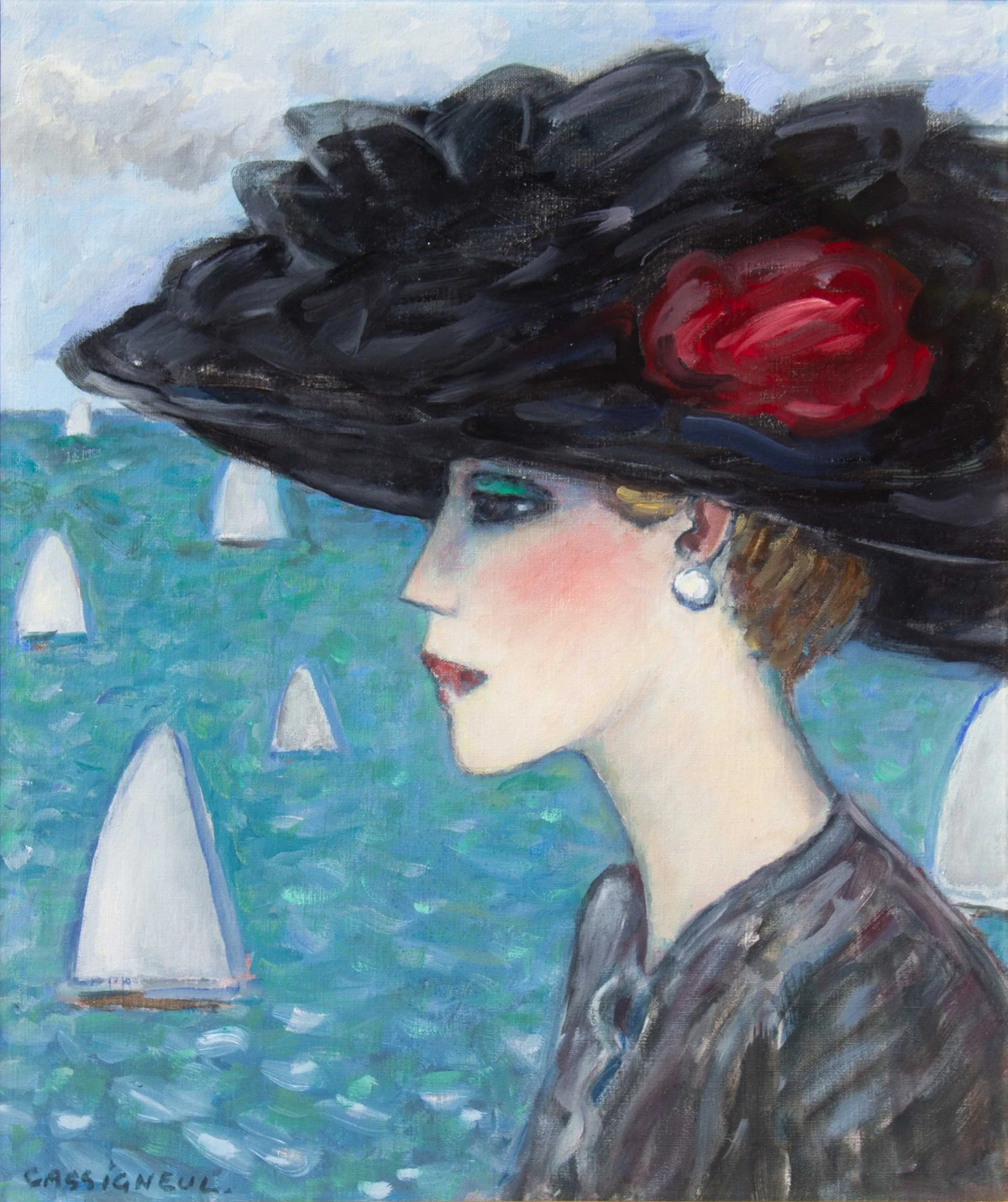 Jean-Pierre Cassigneul, La Capeline Noire, 2011