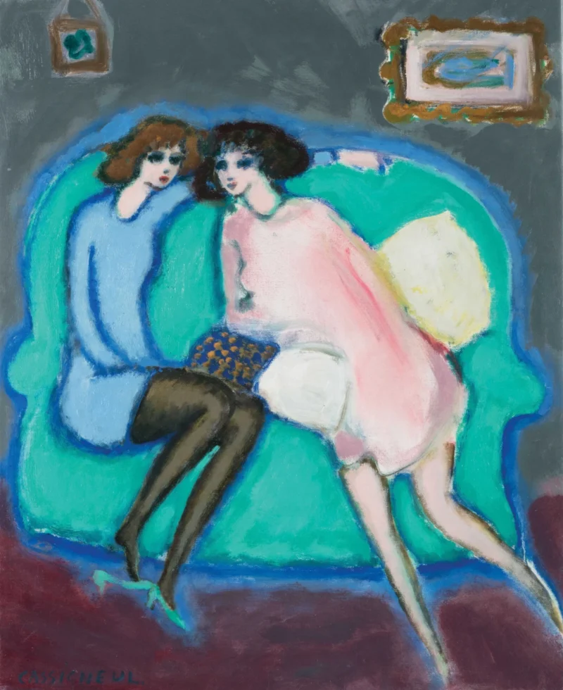 Jean-Pierre Cassigneul, Deux amie, 1971