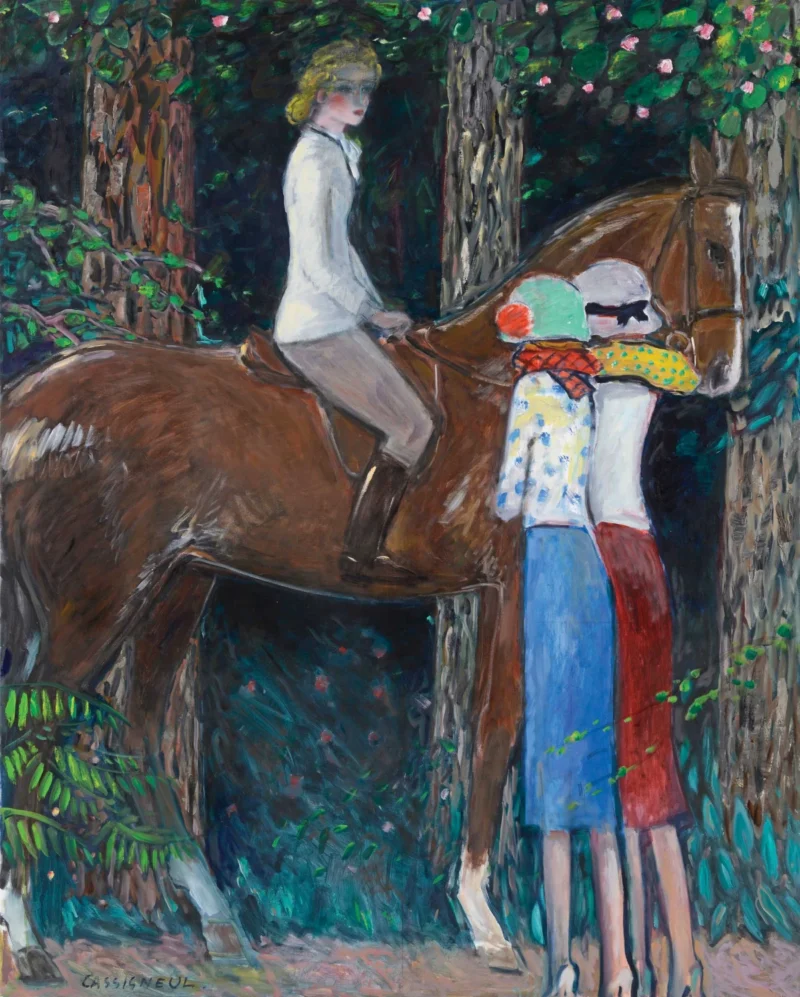 Jean-Pierre Cassigneul, Promenade en sous-bois, 2008