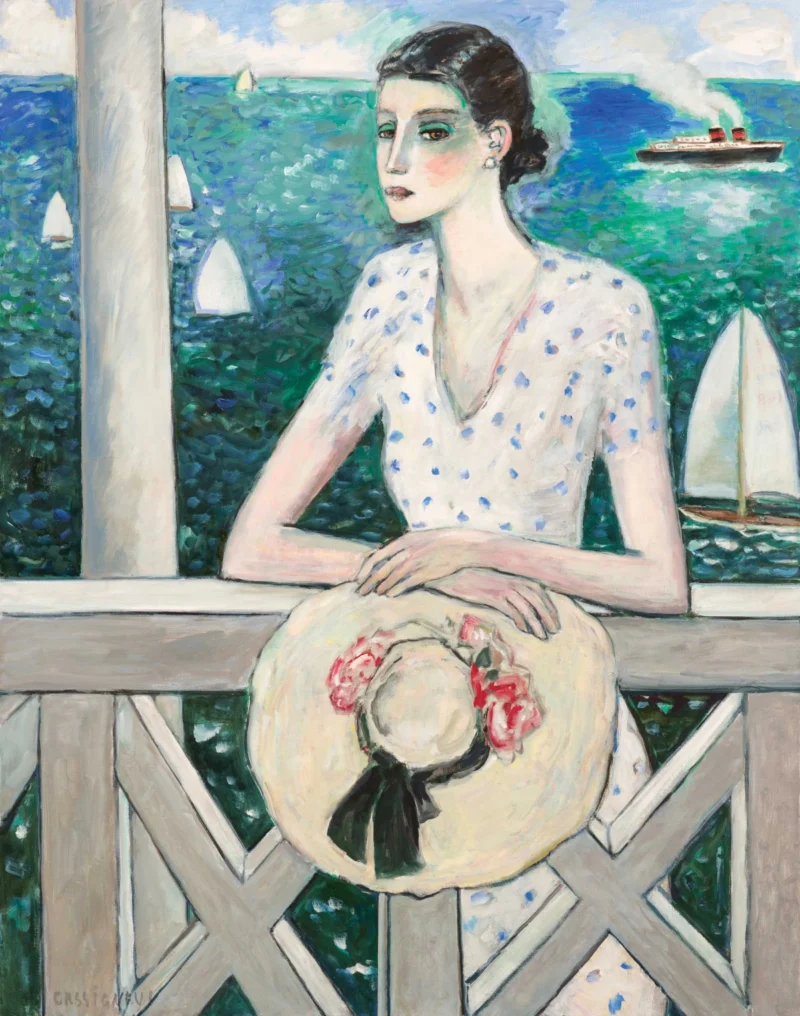 Jean-Pierre Cassigneul, Pauline sur la jetée, 2024