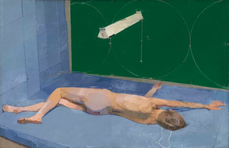 Euan Uglow, Three in One, 1967-1968