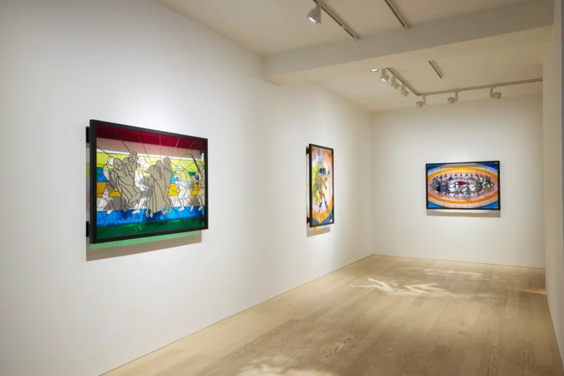 Installation shot from Esben Weile Kjær: FOOL, @ Albion Jeune