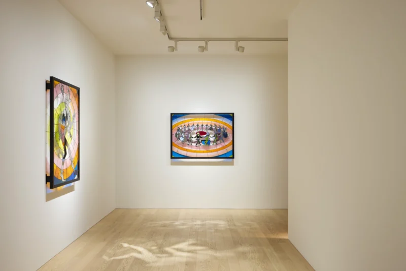 Installation shot from Esben Weile Kjær: FOOL, @ Albion Jeune