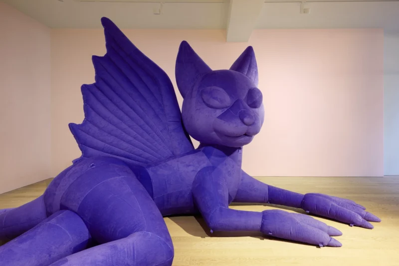 Installation shot from Esben Weile Kjær: FOOL, @ Albion Jeune