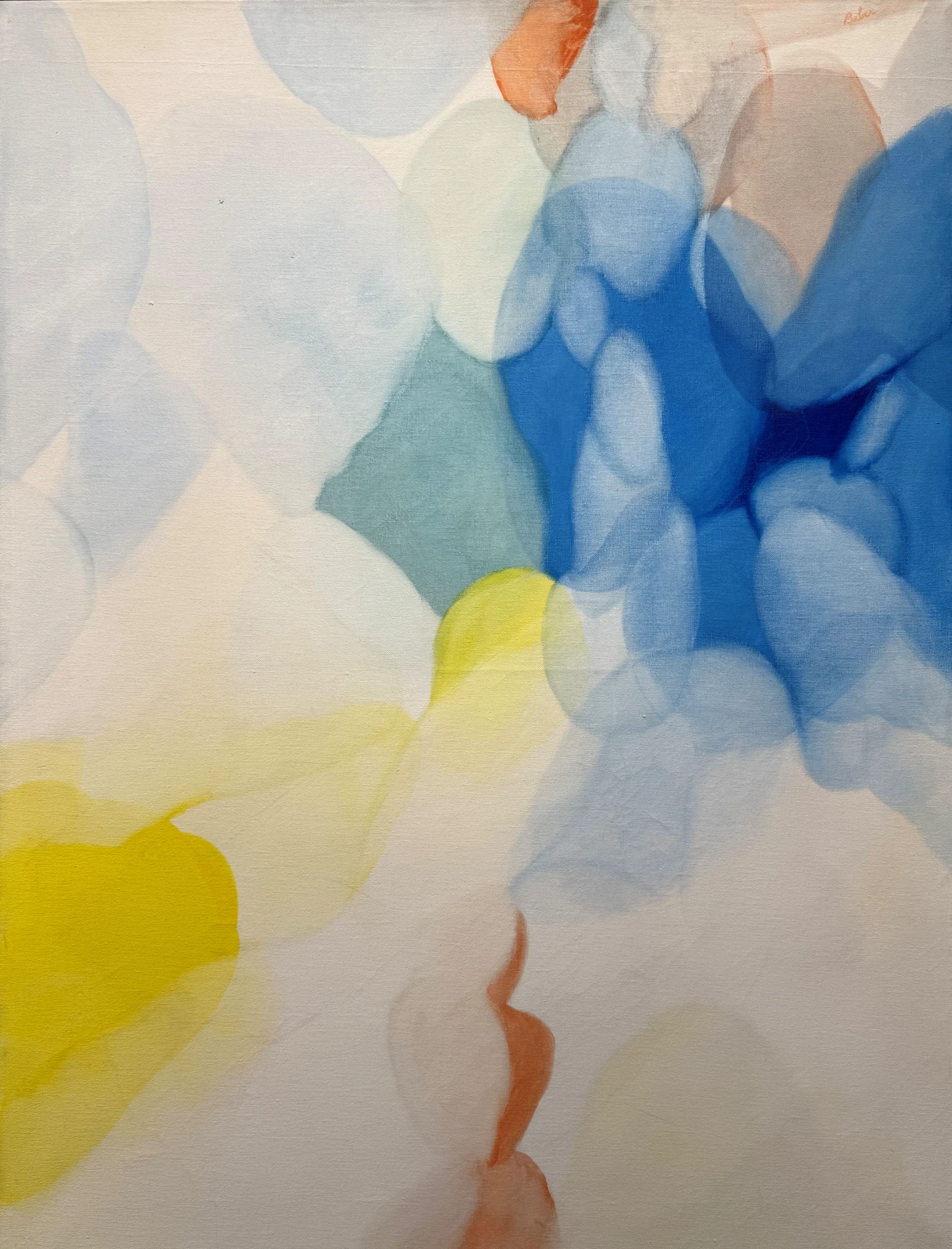 Alice Baber, Rainforest to Palenque, Mexico, 1975