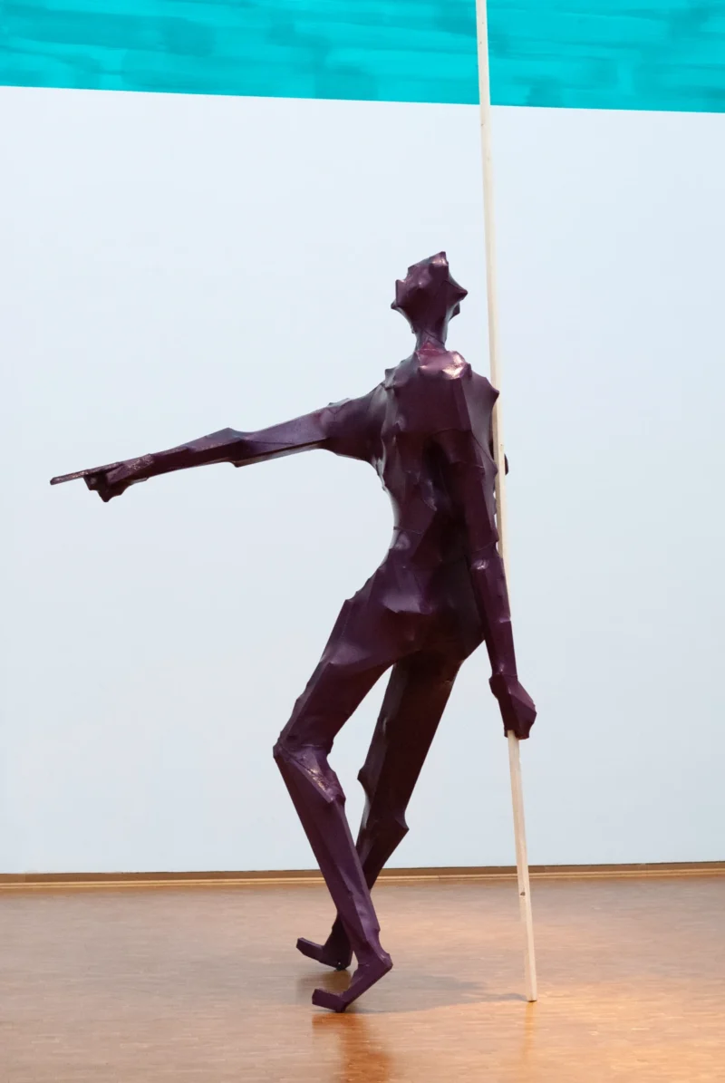 Georg Herold, Der Zeiger (The Accuser), 2007