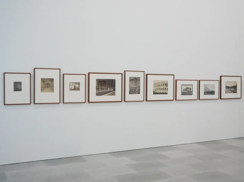 Installation shot from The Enchantment of Early Photographs - 19th Century Invents Photography, @ Bastian