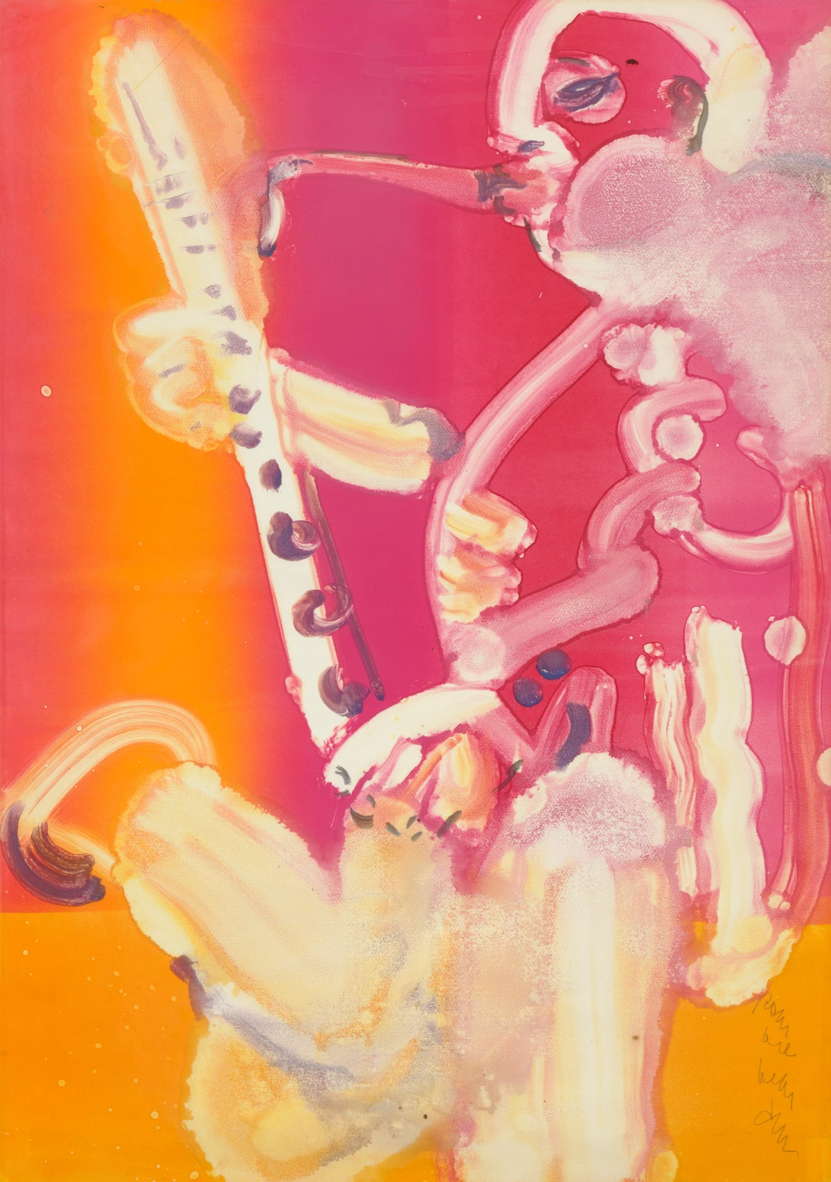 Romare Bearden, Blues for R.B., 1981