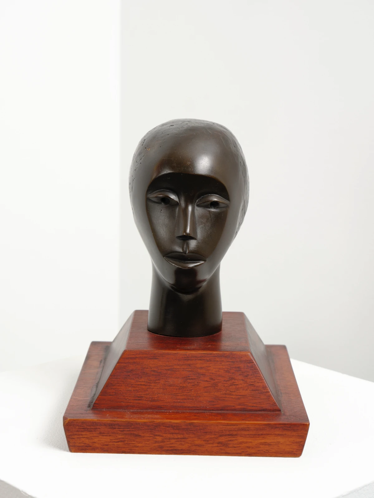 Elizabeth Catlett, Untitled (Head of a Woman), ca. 1980