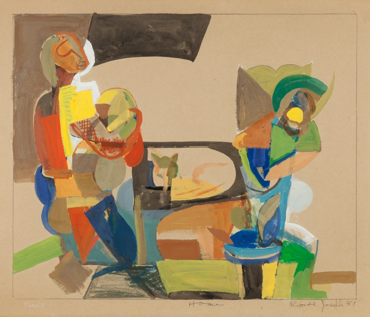 Ronald Joseph, Home - Paris, 1951