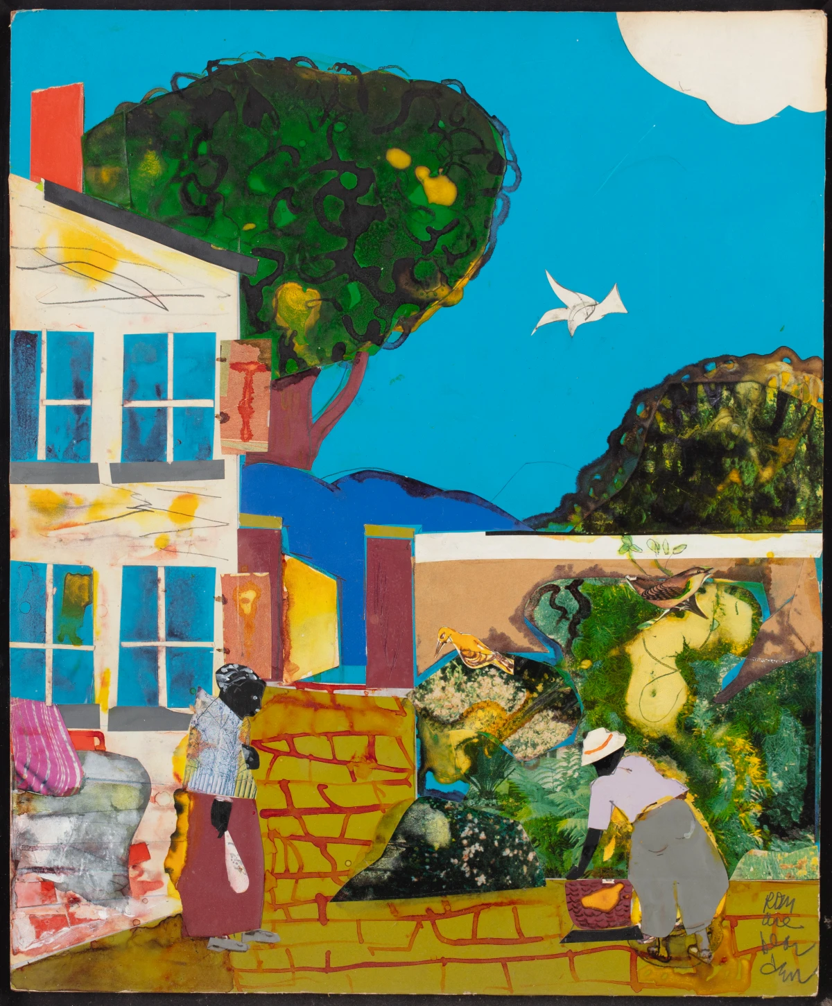 Romare Bearden, Imaginary Garden, 1986