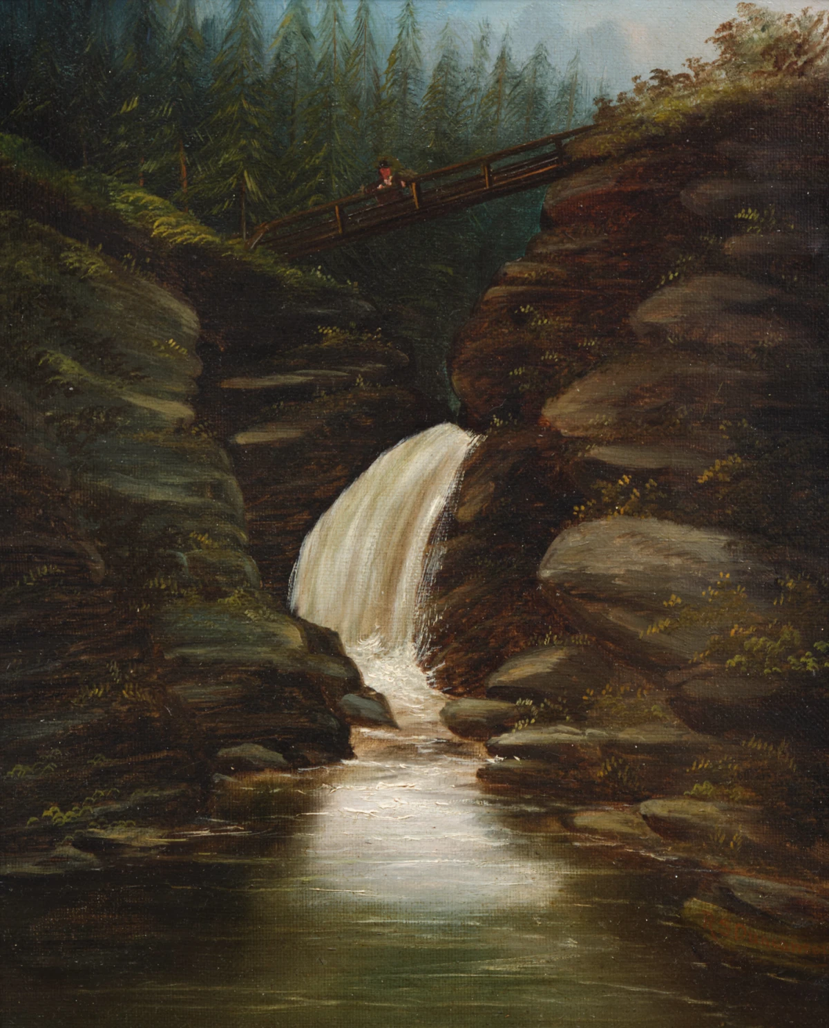 Robert S. Duncanson, Waterfall