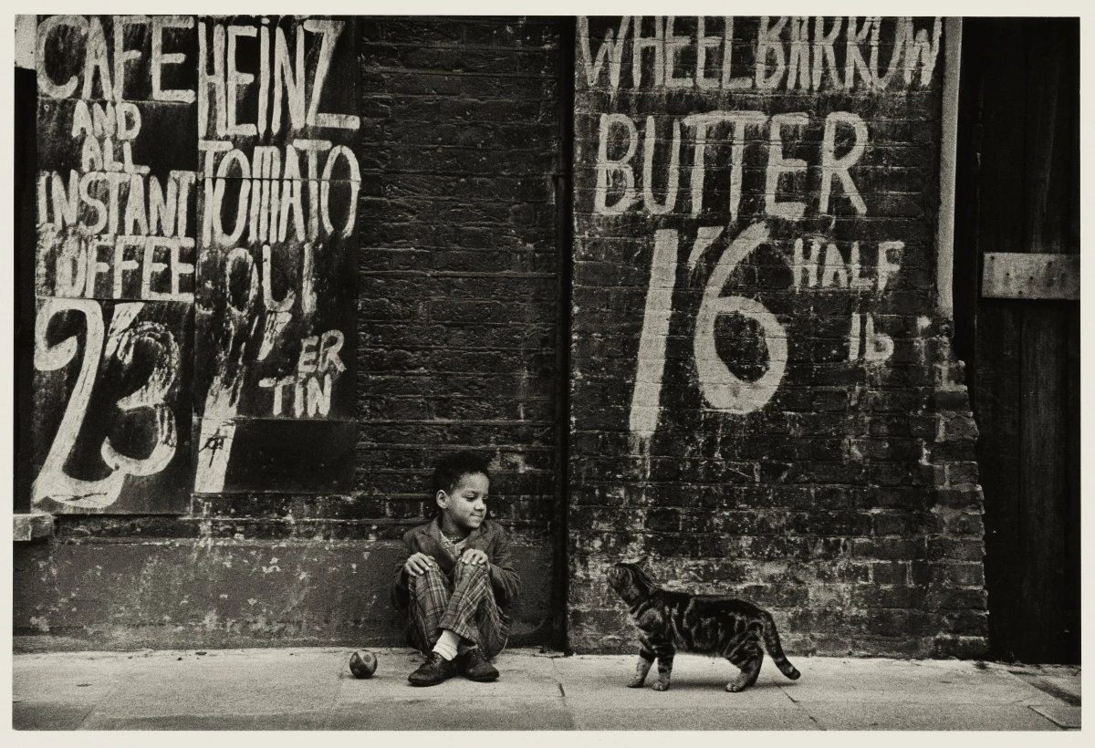 Hessel Street, Jewish District, East End, London, 1962