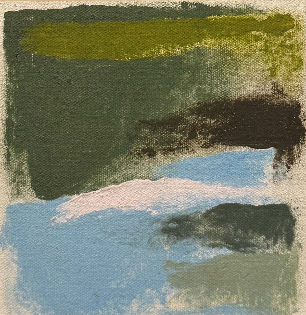 Friedel Dzubas, Northern Cool (sketch), 1978