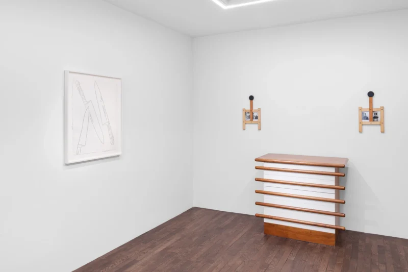 Installation shot from Centro Fly Milano 1966: Ettore Sottsass & Andy Warhol, @ Galerie Mitterrand