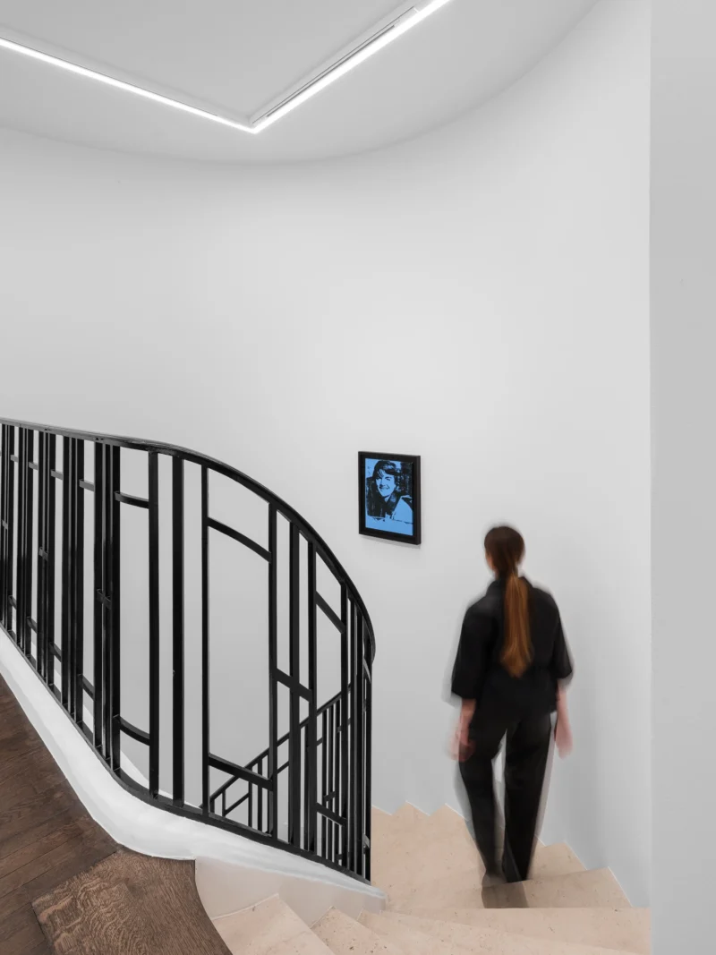 Installation shot from Centro Fly Milano 1966: Ettore Sottsass & Andy Warhol, @ Galerie Mitterrand