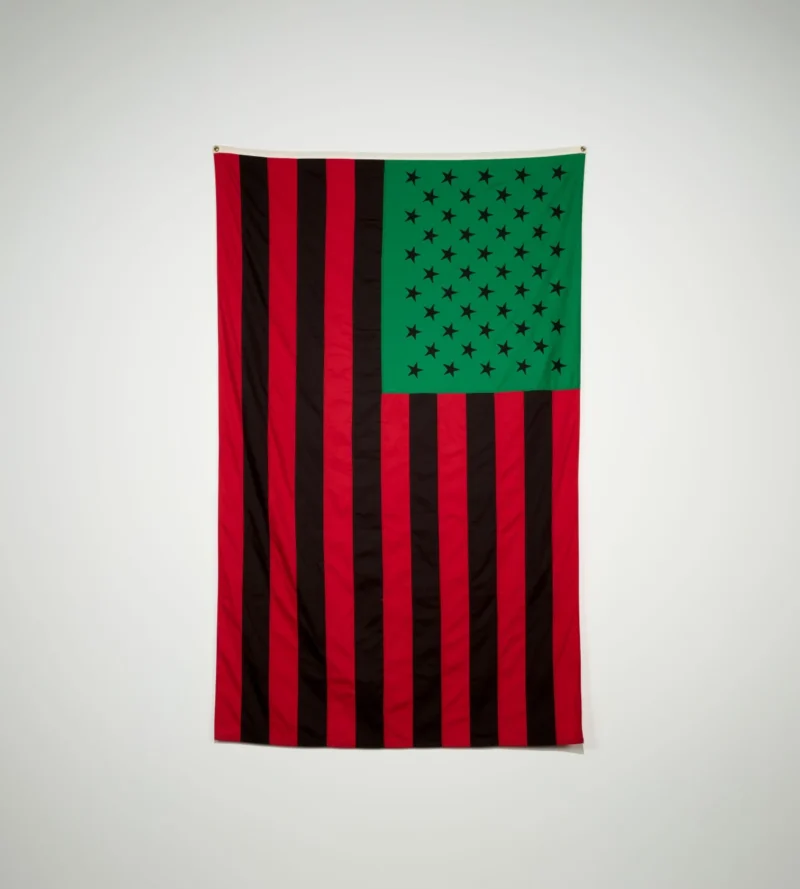 David Hammons, African American Flag, 1989