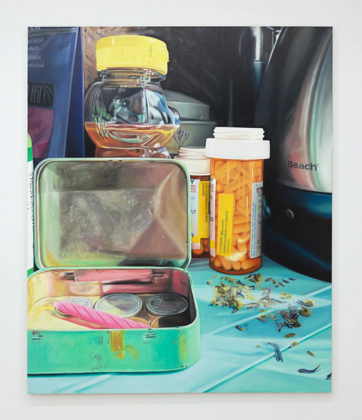 Cait Porter, Tea Box with Birthday Candle, 2026