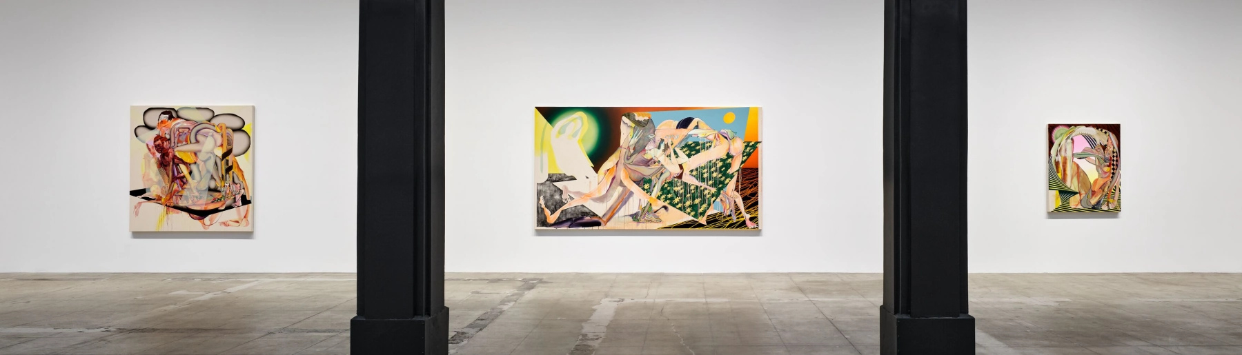 Image for Christina Quarles. The Ground Glows Black at Hauser & Wirth Downtown