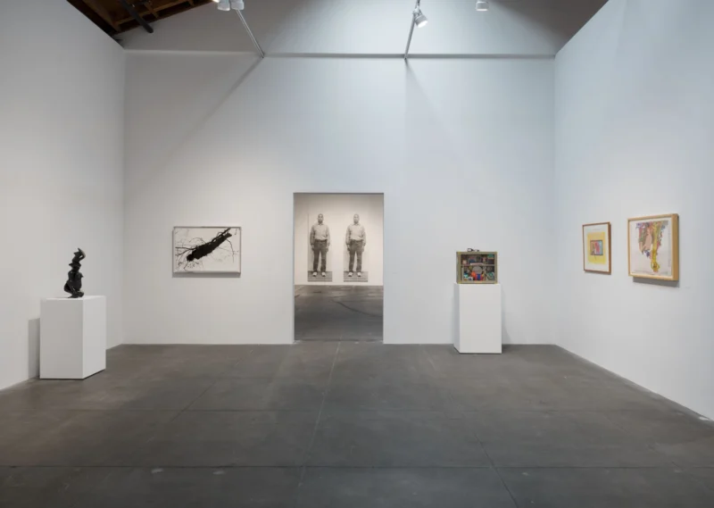 Installation shot from Destiny Is a Rose: The Eileen Harris Norton Collection, @ Hauser & Wirth