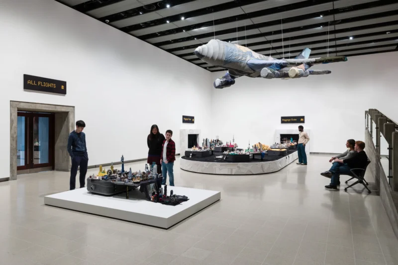 Installation shot from Yin Xiuzhen: Heart to Heart, @ Hayward Gallery