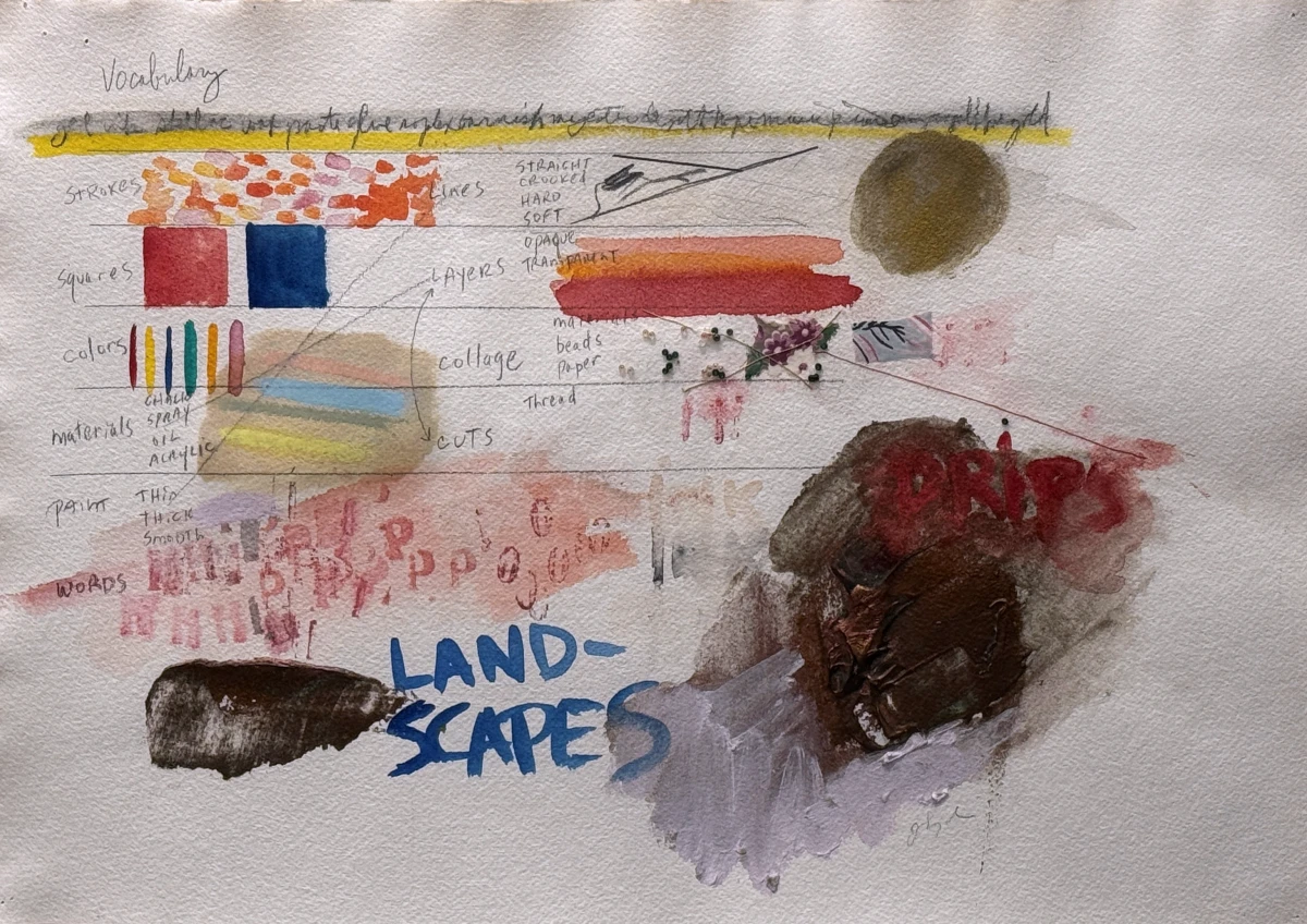 Joan Snyder, Landscapes, 1979