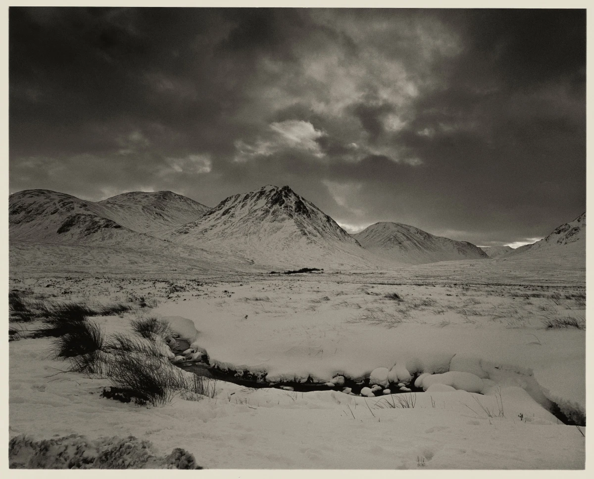 Don McCullin, Glen Coe Under Snow, Scotland, 2014