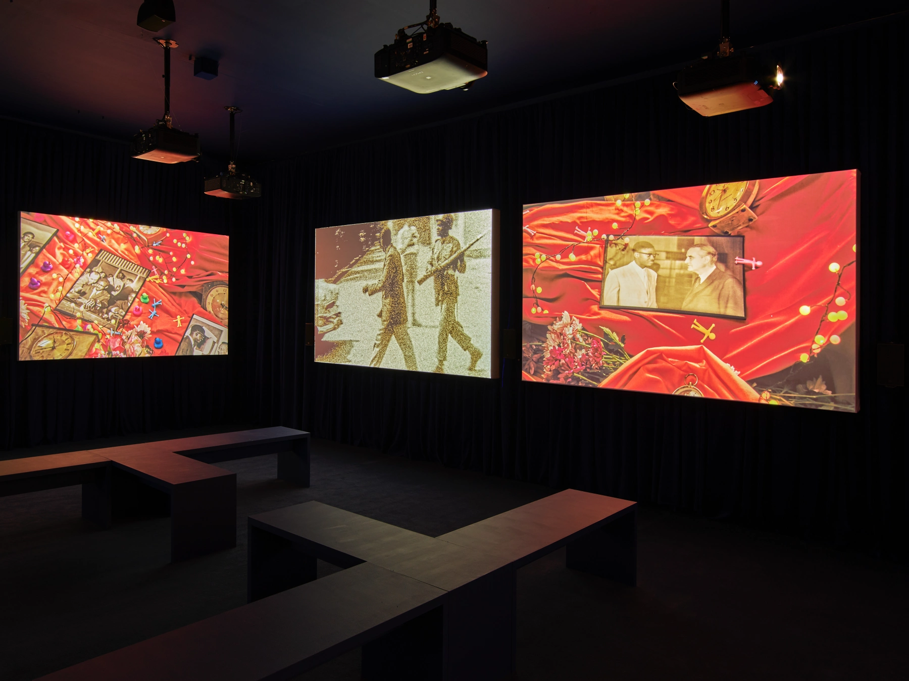 Image for John Akomfrah: Listening All Night To The Rain, at Lisson Gallery