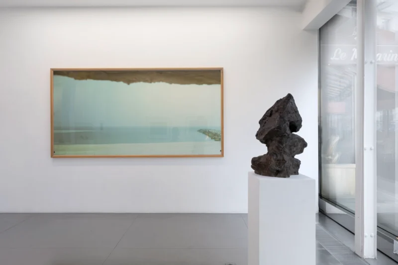 Installation shot from 1+1=3: an exhibition where art becomes dialogue, @ Loevenbruck