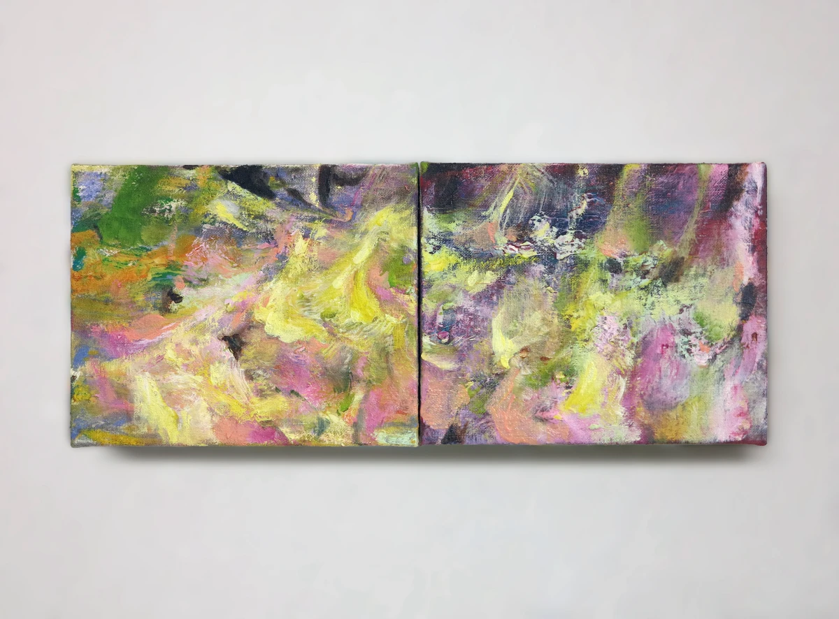 Kristy Chan, Low Sun, Long Violet Arms, 2025