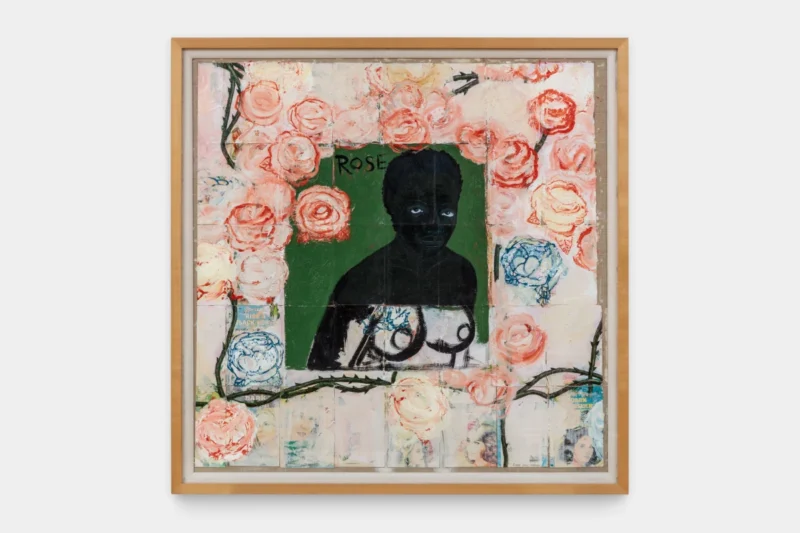Kerry James Marshall, Destiny Is a Rose, 1990