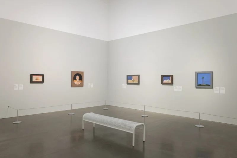 Installation shot from Euan Uglow: An Arc from the Eye, @ MK Gallery