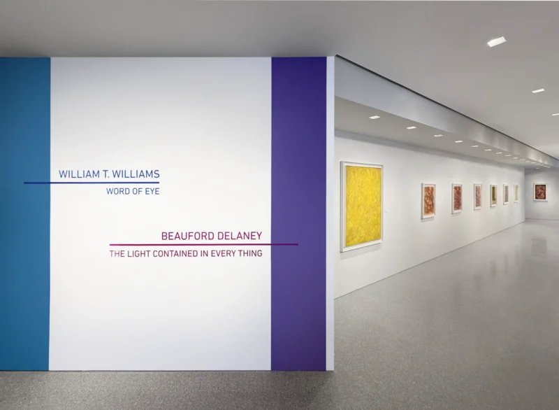 Installation shot from Beauford Delaney: The Light Contained in Every Thing, @ Michael Rosenfeld Gallery